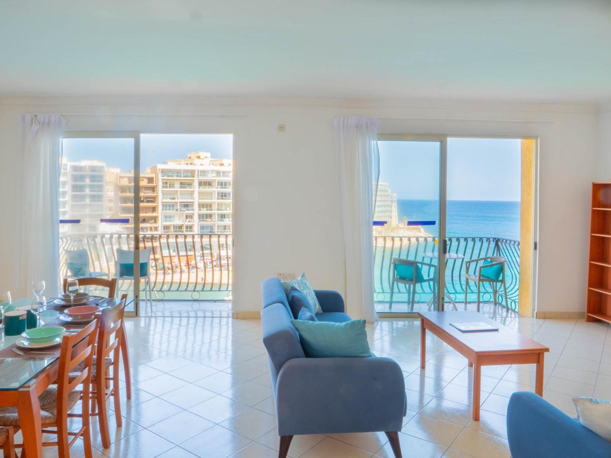 Morina Court - Seaview Apartments And Penthouse In St Julians By Shortletsmalta Saint Julian's Екстер'єр фото